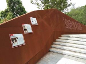 玉屏耐候钢挡土墙
